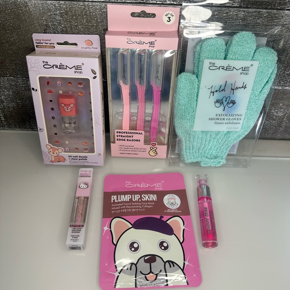 The Crème Shop Skincare and Beauty Set